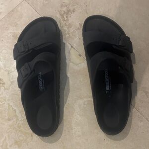 Birkenstock Black Double-Strap Sandals